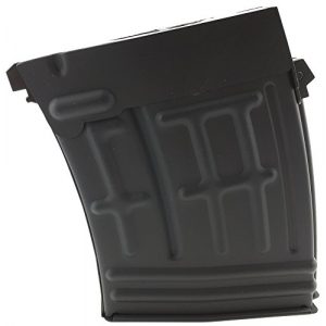 SportPro Airsoft Gun Magazine 1 SportPro 80 Round Metal Medium Capacity Magazine for AEG Dragunov SVD Airsoft - Black