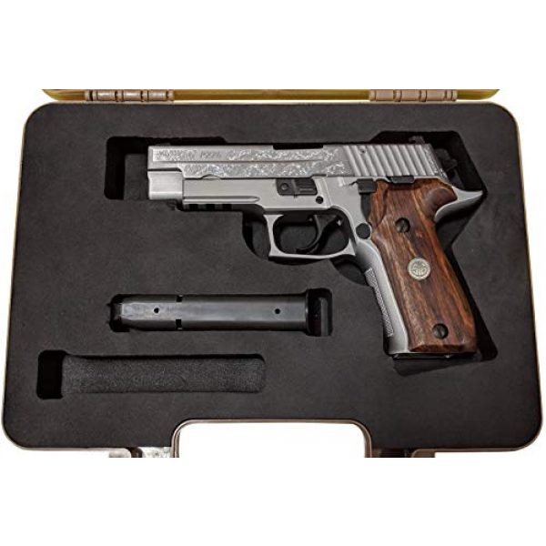 Cedar Mill Fine Firearms Pistol Case 5 Custom EVA Pistol Foam - 1911 Colt Beretta 90 CZ 75 SHADOW 1 and 2 9mm Canik SFX / SA FNH FNS Grand Power Excalibur H&K USP Magnum Research MR9 Ruger American SR11 Smith&Wesson SIG SAUER