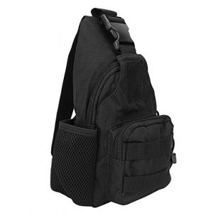 POCREATION Tactical Backpack 1 POCREATION Firm Tactics Bag, Practical Convenient Shoulder Bag, Wear Resistant for Camping Hiking
