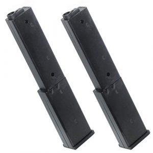 Airsoft Gang Airsoft Gun Magazine 1 Airsoft Parts 2pcs 190rd Mag Magazine for Well R1 Uzi AEP SMG AEG