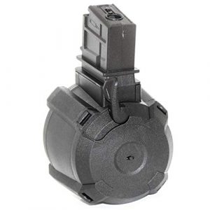 Airsoft Gang Airsoft Gun Magazine 1 Airsoft Parts Battleaxe 1400rd Electric Drum Mag Magazine for G36 Series AEG