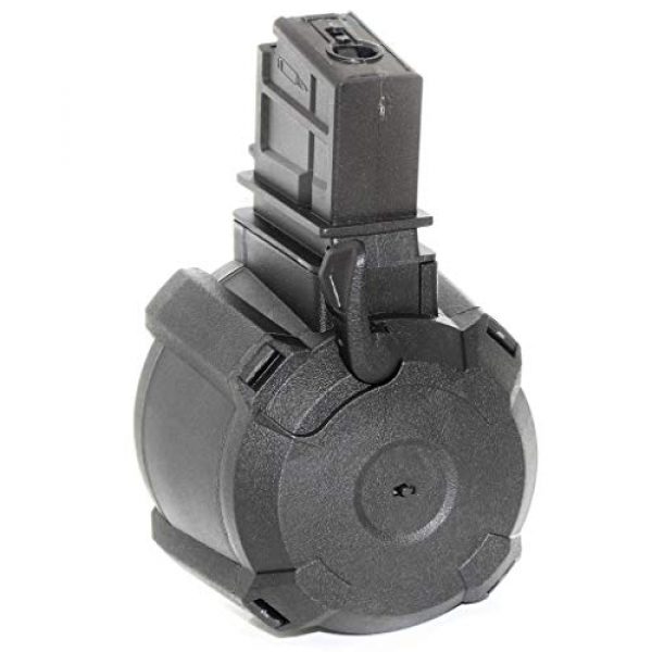 Airsoft Gang Airsoft Gun Magazine 1 Airsoft Parts Battleaxe 1400rd Electric Drum Mag Magazine for G36 Series AEG