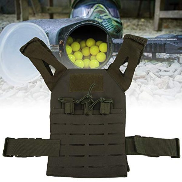 Demeras Airsoft Tactical Vest 3 Demeras Multifunctional Tactics Vest Lightweight Thick Outdoor Vest for Kids