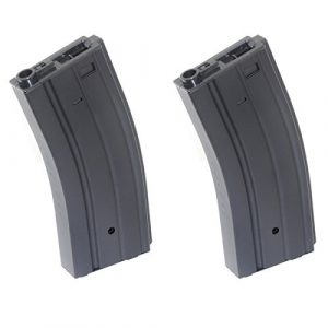 Airsoft Shopping Mall Airsoft Gun Magazine 1 Airsoft Shooting Gear 2pcs 300rd Hi-Cap Magazine For Tokyo Marui JG CYMA D-Boys Echo1 A&K G&P VFC M4 M16 AEG
