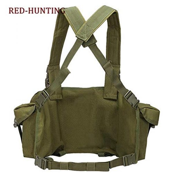 Shefure Airsoft Tactical Vest 4 Shefure New Camouflage Tactical Vest Airsoft Ammo Chest Rig AK 47 Magazine Carrier Combat Military Outdoor Paintball Hunting Vest