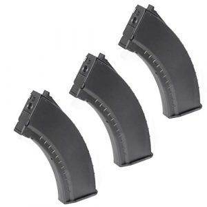 Airsoft Gang Airsoft Gun Magazine 1 Airsoft Parts CYMA 3pcs 550rd Hi-Cap Magazine for CYMA Tokyo Marui Jing Gong JG Classic Army ICS AK Series AEG Black