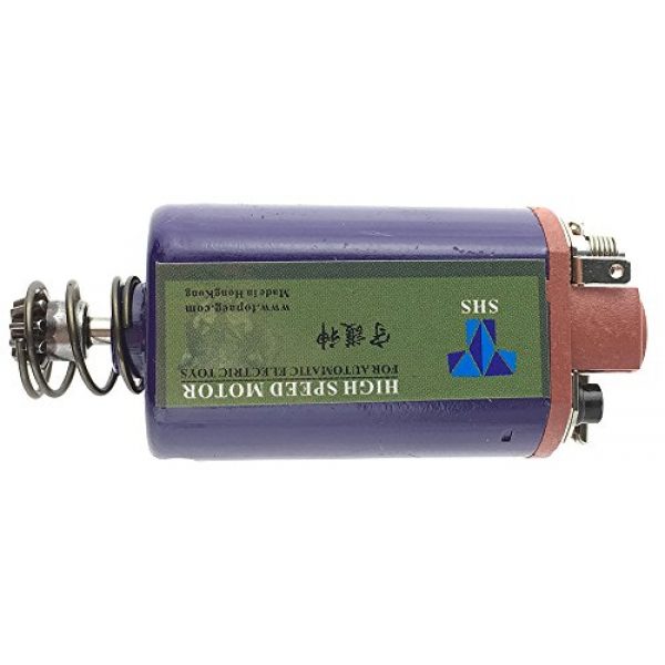 SportPro Airsoft Gun Motor 2 SportPro High Speed Short Shaft Motor for AEG Airsoft - Blue