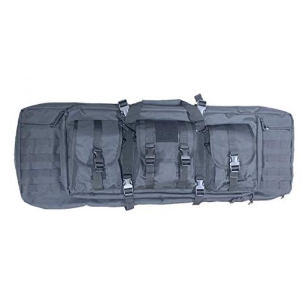 TaktZeit Rifle Case 1 TaktZeit Tactical Double Short Barrel Rifle Gun Case Firearm Bag Case with 3 Accessory Pockets