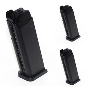 Airsoft Shopping Mall Airsoft Gun Magazine 1 Airsoft Shooting Gear ARMY 3pcs 25rd Mag Magazine For ARMY R17/Marui GBB Pistol Black