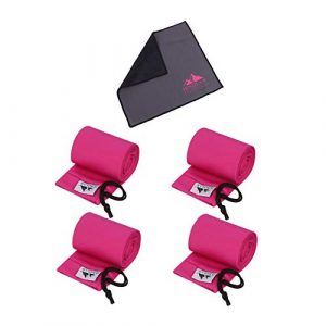 Jenolan Collections Rifle Case 1 Jenolan Collections Silicone Treated 4.3" x 55" Pink Gun Socks Pack for Shotguns, Rifles and Barrels (4 Pack) for Women. Included is a Gun Cleaning Cloth.