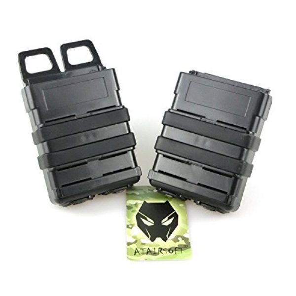 ATAIRSOFT Tactical Pouch 1 ATAIRSOFT Tactical FastMag Molle Pouch Double 5.56 Magazine Holster Bag for AR M4 M16