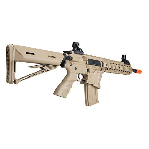 BULLDOG AIRSOFT Airsoft Rifle 5 Bulldog ST Delta QD Airsoft Electric AEG Rifle - Tan