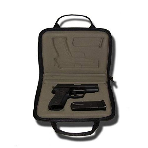 Sportsman's Outdoor Products Pistol Case 1 Sportsman's Outdoor Products Snugfit Universal Auto Pistol Case (Mixed Color, Compact)