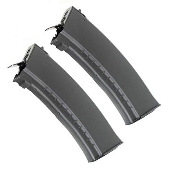 Generica Airsoft Gun Magazine 1 Airsoft Spare Parts CYMA 2pcs 500rd Hi-Cap Mag Magazine for APS D-Boys Tokyo Marui ICS AK Series AEG
