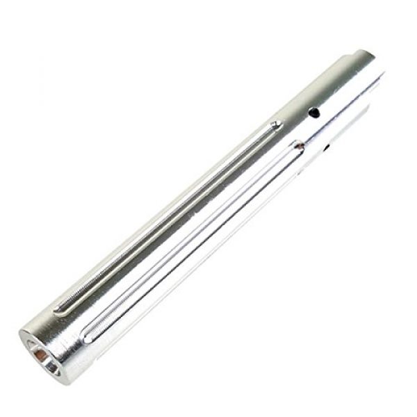 Airsoft Shopping Mall Airsoft Gun Part 1 Airsoft Shooting Gear 5KU Non-Recoil Straight Outer Barrel For Hi-Capa 5.1 GBB Silver