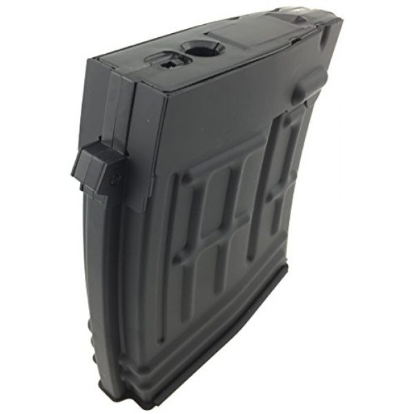SportPro Airsoft Gun Magazine 5 SportPro CYMA 120 Round Metal High Capacity Magazine for AEG Dragunov SVD 3 Pack Airsoft - Black