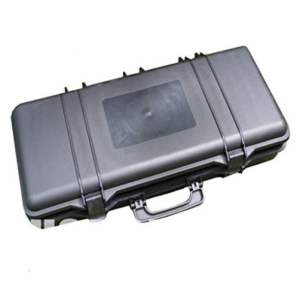 SRC Rifle Case 2 SRC Foam Padded Plastic Airsoft Rifle Gun Case