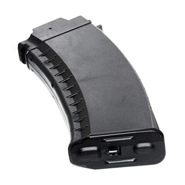 Airsoft Gang Airsoft Gun Magazine 2 Airsoft Parts Battleaxe 70rd Mid-Cap Magazine for Tokyo Marui Next Gen Gen2 AK EBB Black