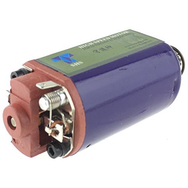 SportPro Airsoft Gun Motor 5 SportPro High Speed Short Shaft Motor for AEG Airsoft - Blue
