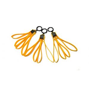 TMC Dummy Flexcuffs 1 TMC Fold Plastic Dummy Restraints (Yellow 3 pcs) for Tactical Airsoft Hunting Game