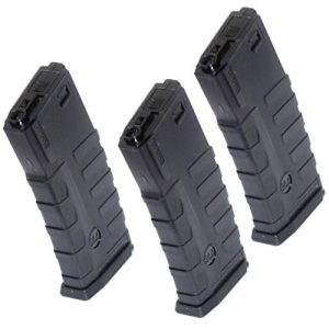 Airsoft Gang Airsoft Gun Magazine 1 Airsoft Parts CAA 3pcs 360rd Mag Hi-Cap Magazine for ICS D-Boys Tokyo Marui M4 M16 Series M4 M16 Black