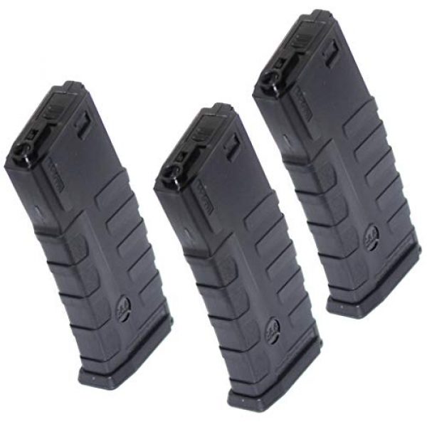 Airsoft Gang Airsoft Gun Magazine 1 Airsoft Parts CAA 3pcs 360rd Mag Hi-Cap Magazine for ICS D-Boys Tokyo Marui M4 M16 Series M4 M16 Black