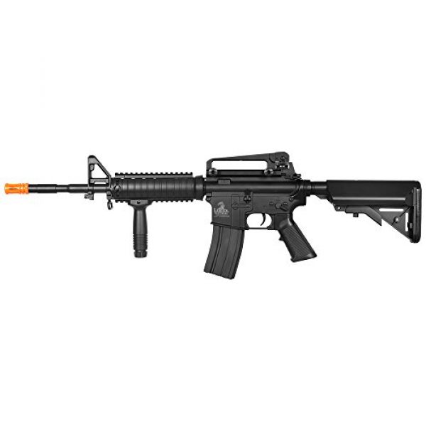 Lancer Tactical Airsoft Rifle 3 Lancer Tactical LT-04B SOPMOD M4 AEG Metal Gear (Black LT-04B)