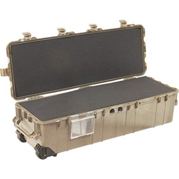 Pelican Rifle Case 2 Pelican 1740 Case With Foam (Desert Tan)
