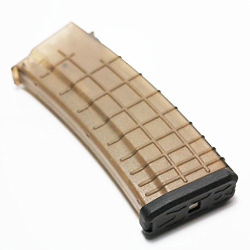 Airsoft Shopping Mall Airsoft Gun Magazine 1 Airsoft Shooting Gear CYMA 170rd Mid-Cap Waffle Magazine for AK-Series AEG Semi Transparent