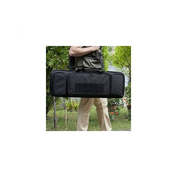 Explorer Cases Rifle Case 6 Explorer Cases Padded Gun Bag, Black, 45"