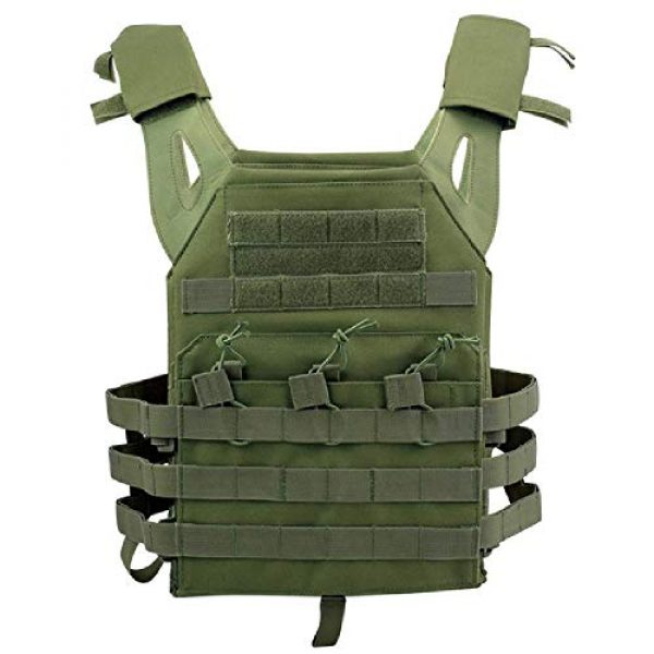BGJ Airsoft Tactical Vest 1 BGJ Tactical JPC Vest Molle Plate Carrier Military Vest Airsoft Paintball CS Game Hunting Outdoor Protective Equipment