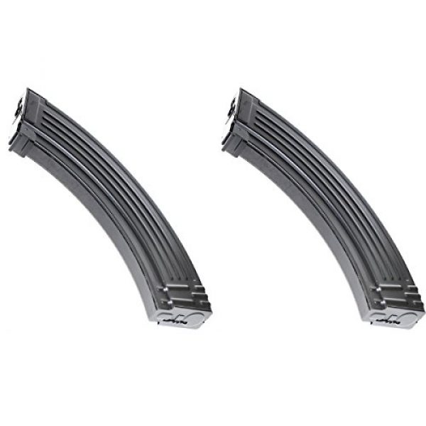 Airsoft Shopping Mall Airsoft Gun Magazine 1 Airsoft Shooting Gear 2pcs Pack CYMA 800rd Hi-Cap Long Magazine for AK-Series AEG Black