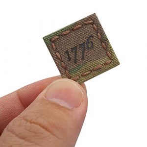 Tactical Freaky Airsoft Morale Patch 1 IR Multicam 1x1 1776 American Declaration Independence Cat Eye Patch 2A 3% Revolution Morale Tactical