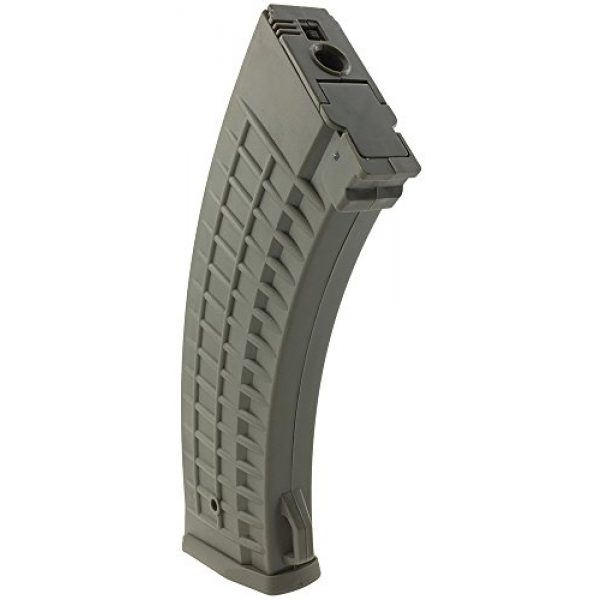 SportPro Airsoft Gun Magazine 2 SportPro 550 Round Polymer Thermold Waffle High Capacity Magazine for AEG AK47 AK74 Airsoft - Dark Earth