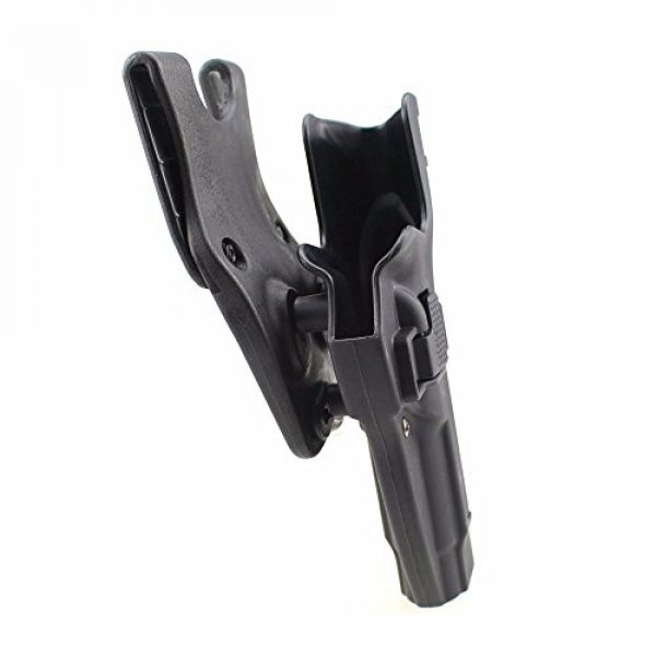PG Airsoft Gun Holster 3 PG Tactical Gun Holster Hunting Beretta Pistol Holster Level 2 Right Hand Extended Paddle Waist Belt Pistol Bag for Beretta M9 M92