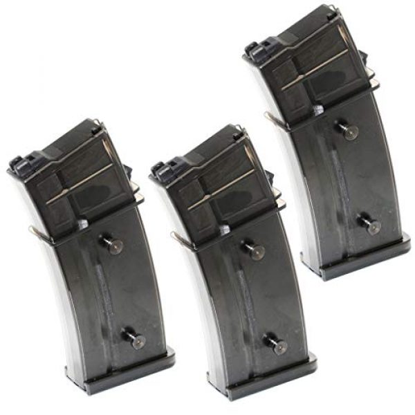 Airsoft Gang Airsoft Gun Magazine 1 Airsoft Parts Army 3pcs 30rd Mag Gas Magazine for R36 WE G39 G39C GBB