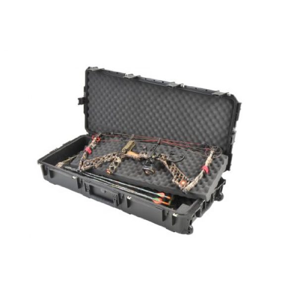 SKB Cases Rifle Case 6 SKB Ultimate Watertight Double Bow Rifle Case, Black