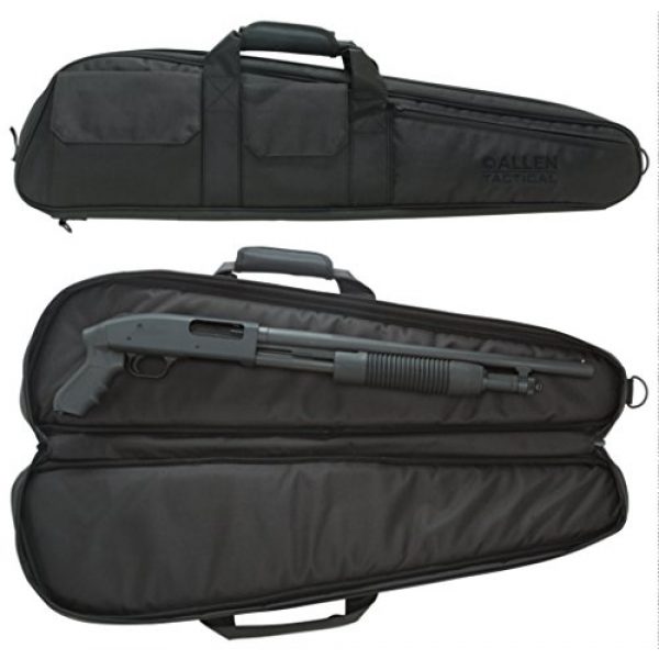 Allen Company Rifle Case 2 Allen Pistol Grip Shotgun Case, 32", Black