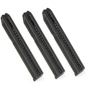 Generica Airsoft Gun Magazine 1 Generica Airsoft Spare Parts CYMA 3pcs 27rd Metal Mag Magazine for CM030 CM122 CM123 CM127 Tokyo Marui G18C AEP AEG Black