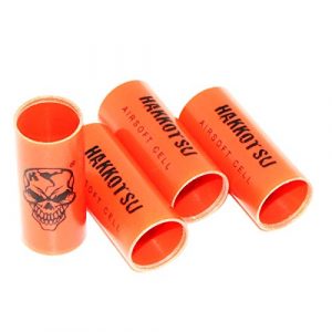 Airsoft Shopping Mall Airsoft Gun Magazine 1 Airsoft Shooting Gear APS 4pcs CO2 Ejecting Shotgun Shell Replacement Hulls for CAM870 Orange