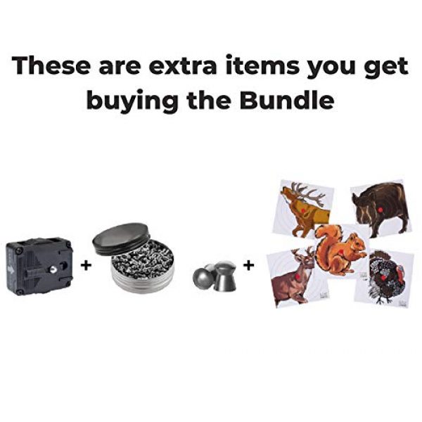 Wearable4U Air Rifle 4 Walther Reign UXT PCP Pellet Air Rifle 975fps with Wearable4U Bundle