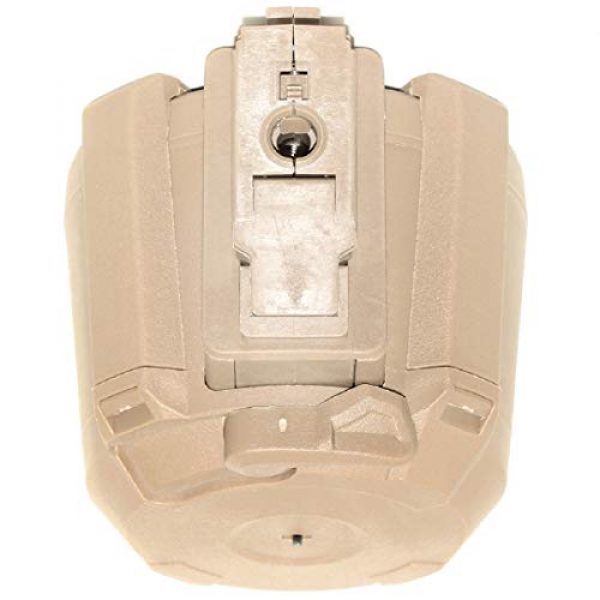 Airsoft Shopping Mall Airsoft Gun Magazine 3 Airsoft Shooting Gear Battleaxe 1400rd Sound Control Electric Drum Magazine for JG(Jing Gong), Classic Army, ICS, APS, D-Boys, CYMA, Tokyo Marui AK Series AEG Dark Earth Tan