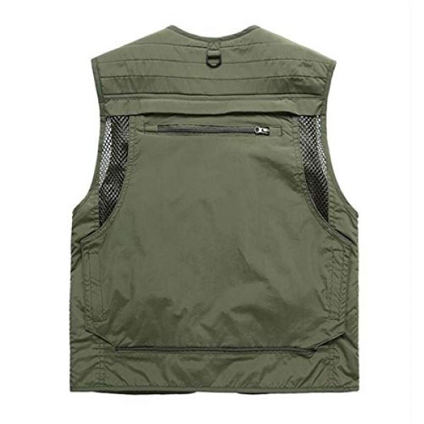 DAFREW Airsoft Tactical Vest 2 DAFREW Summer Vest Men's Quick-Drying Vest Outdoor Leisure Vest Multi-Pocket Detachable Vest (Color : Dark Blue, Size : M)