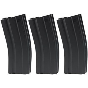 SportPro Airsoft Gun Magazine 1 SportPro CYMA 190 Round Metal Medium Capacity Magazine for AEG M4 M16 3 Pack Airsoft - Black
