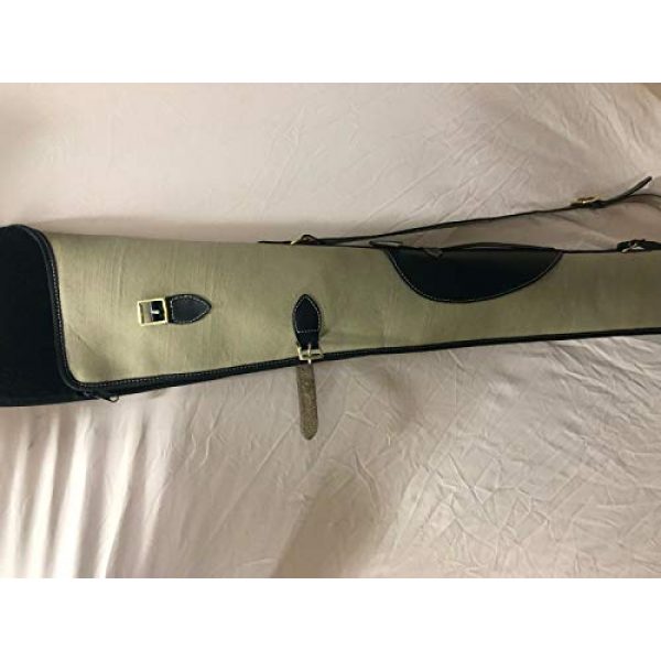 Equinez Tools Rifle Case 2 Equinez Tools RAXINE Leather Hunting Shot Gun CASE