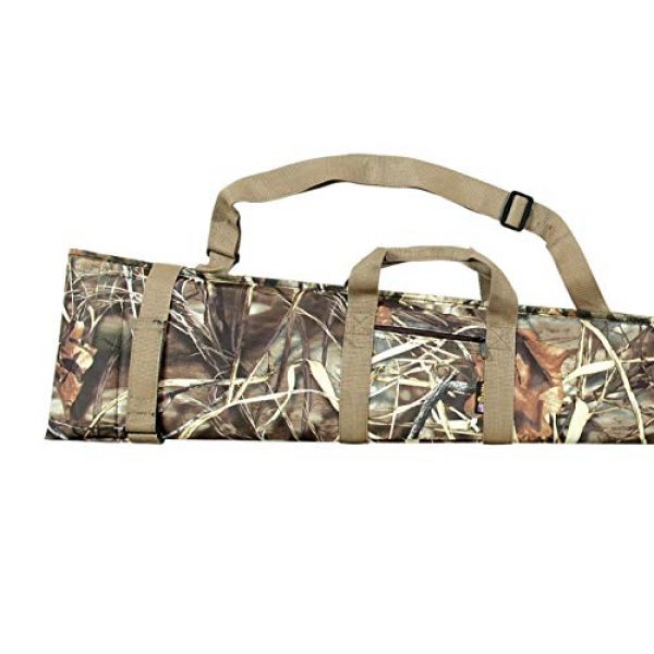 Allen Company Rifle Case 3 Floating Shotgun Case for Waterfowl Hunters, Realtree MAX-5, Fits Shotguns up to 52"