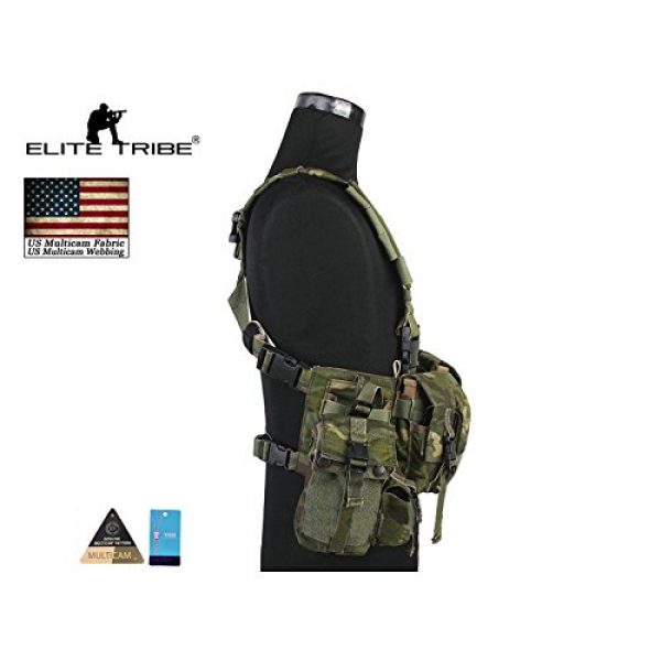 Elite Tribe Airsoft Tactical Vest 3 Elite Tribe Airsoft Military Molle Vest Combat Tactical LBT 1961A R Style Load Bearing Chest Rig