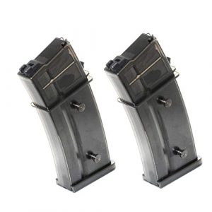 Generica Airsoft Gun Magazine 1 Generica Airsoft Spare Parts Army 2pcs 30rd Mag Gas Magazine for R36 WE G39 G39C GBB