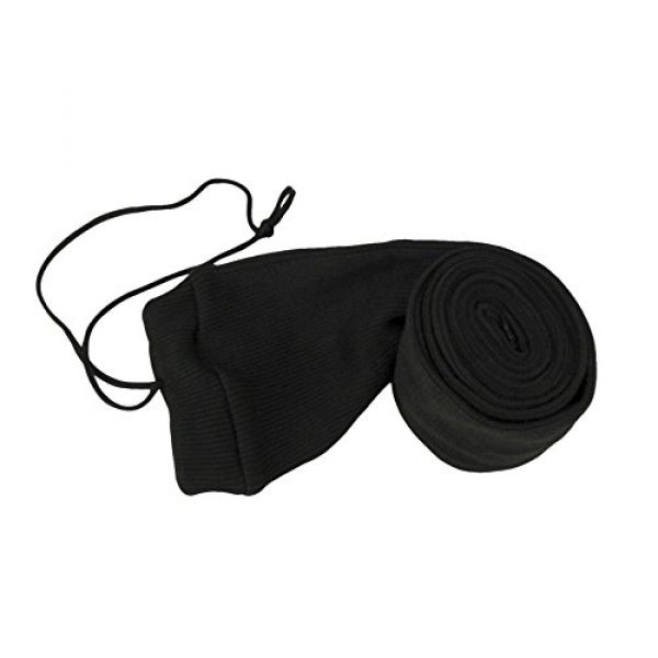 PXDREAM Pistol Case 2 PXDREAM Hunting Gun Sock 54" Silicone Treated Rifle Sleeve Shotgun Bag Cover Case - Black (Pack of 2 Pieces)
