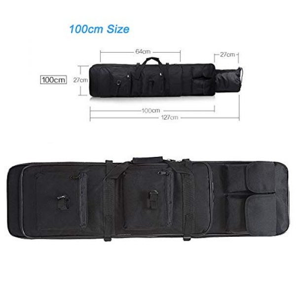Sunny Rifle Case 2 Outdoor Sports Gear Tactical Assault Combat Camouflage Rifle Gun Case Cover Shooting Hunting Fishing Pack Tactical Airsoft Gun Photography Long Bag